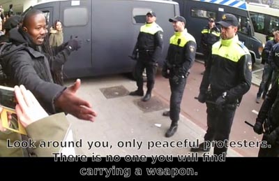 Maassluis anti racist blackface video